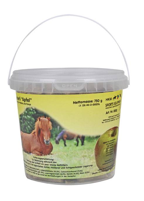HKM caballos-galletita-manzana 750 G