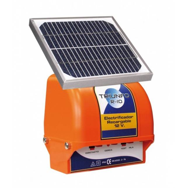 Pastor eléctrico solar Triunfo R10 Zar