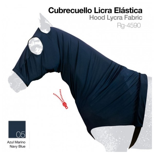 Capucha de estiramiento de caballo cara y cuello cubierta cremallera completa separación en grandes/Burdeos 
