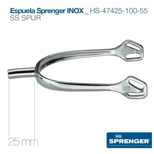 ESPUELA SPRENGER INOX HS-47425-100-55