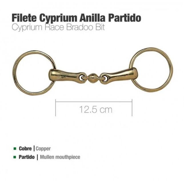 Filete Cyprium anillas 3 piezas